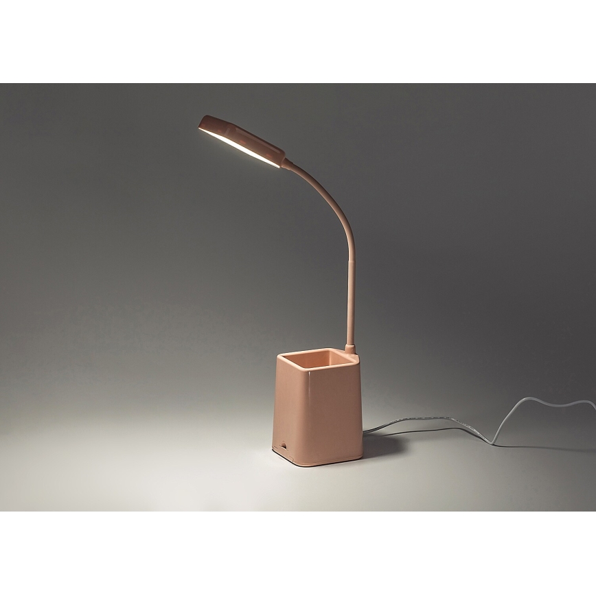 Rabalux - LED Stmívatelná stolní lampa LED/6W/230V 5000K růžová