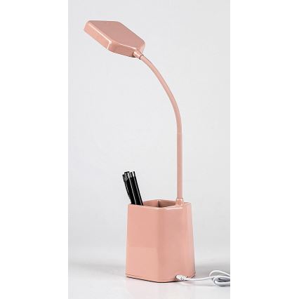 Rabalux - LED Stmívatelná stolní lampa LED/6W/230V 5000K růžová
