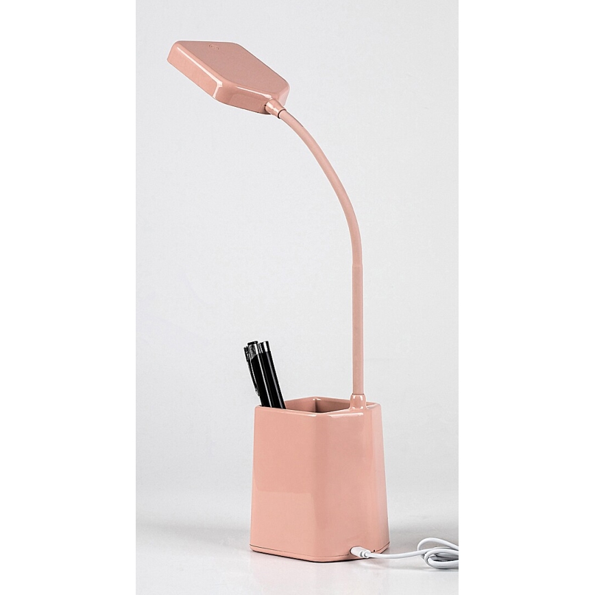 Rabalux - LED Stmívatelná stolní lampa LED/6W/230V 5000K růžová