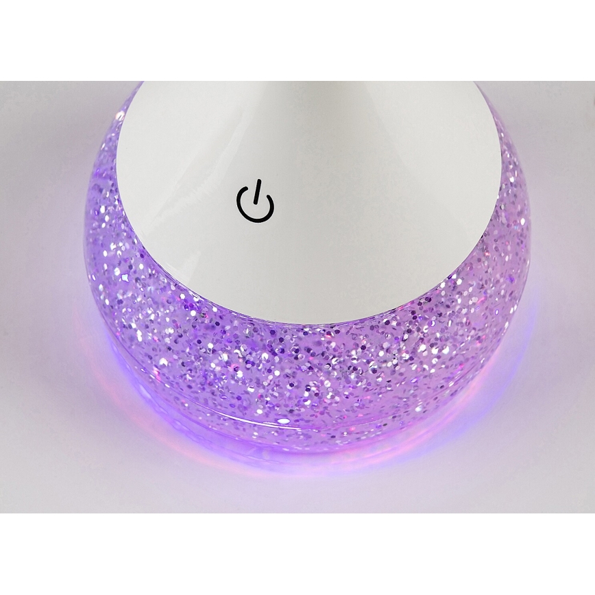Rabalux - LED RGB Stmívatelná stolní lampa LED/4W/230V bílá