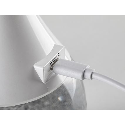 Rabalux - LED RGB Stmívatelná stolní lampa LED/4W/230V bílá