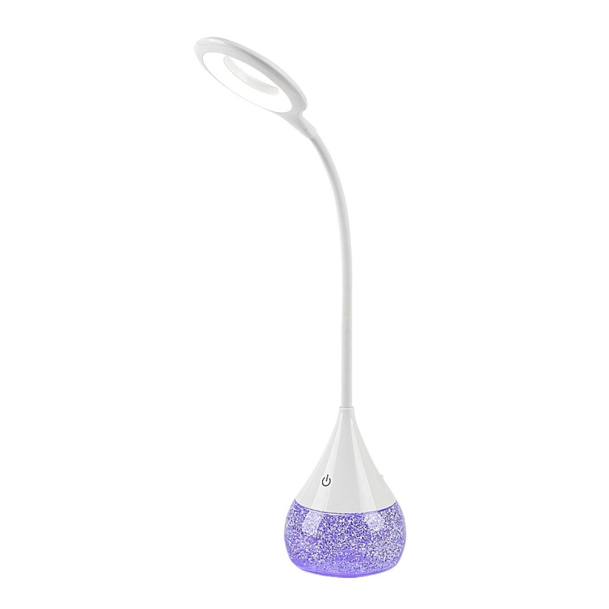 Rabalux - LED RGB Stmívatelná stolní lampa LED/4W/230V bílá
