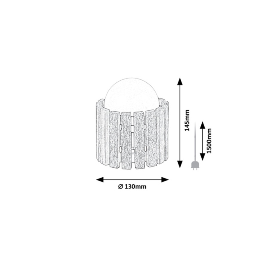 Rabalux - Stolní lampa 1xG9/5W/230V
