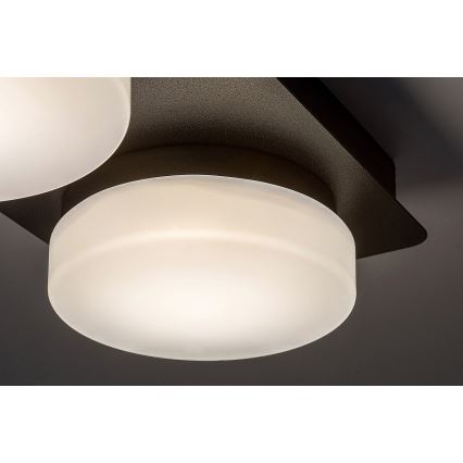 Rabalux - LED Stropní koupelnové svítidlo 2xLED/5,5W/230V IP44 černá