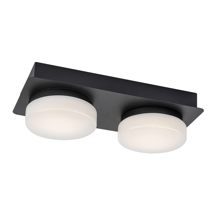 Rabalux - LED Stropní koupelnové svítidlo 2xLED/5,5W/230V IP44 černá
