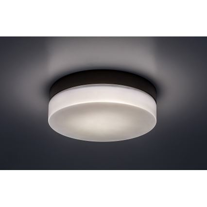 Rabalux - LED Koupelnové stropní svítidlo LED/18W/230V IP44 4000K pr. 28 cm černá