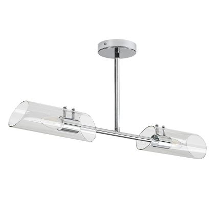 Rabalux - Koupelnový lustr na tyči 2xE14/12W/230V IP44 lesklý chrom