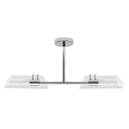 Rabalux - Koupelnový lustr na tyči 2xE14/12W/230V IP44 lesklý chrom
