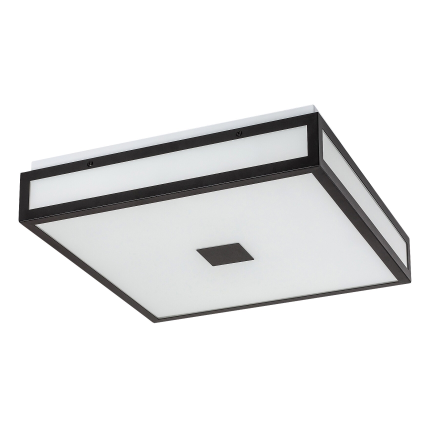 Rabalux - LED Koupelnové stropní svítidlo LED/24W/230V IP44 4000K 40x40 cm černá
