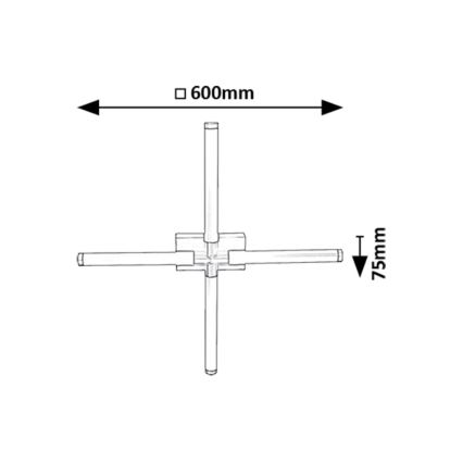 Rabalux - LED Koupelnové nástěnné svítidlo LED/16W/230V 4000K IP44