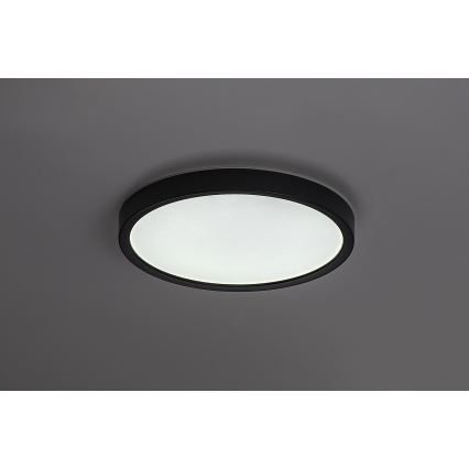 Rabalux - LED Koupelnové stropní svítidlo LED/18W/230V 3000/4000/6000K pr. 29 cm IP44 černá