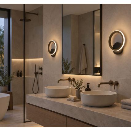 Rabalux - LED Koupelnové nástěnné svítidlo LED/8W/230V IP44 zlatá