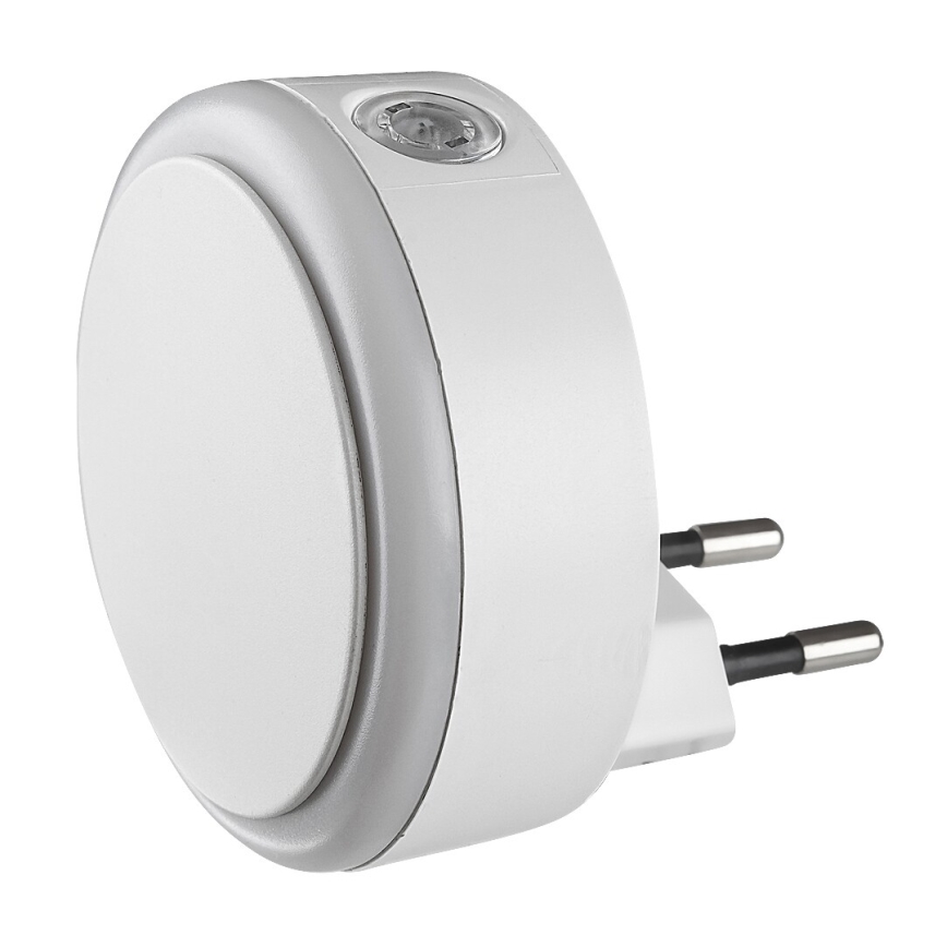 Rabalux - LED Noční světlo se senzorem soumraku do zásuvky LED/0,3W/230V 3000K