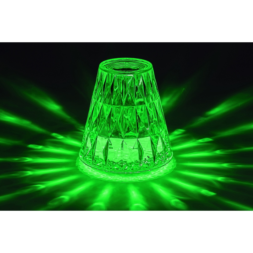 Rabalux - LED RGB Stmívatelná nabíjecí stolní lampa LED/2W/5V/3xAAA 3000K