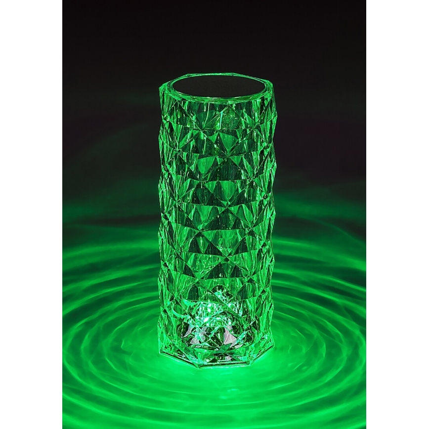 Rabalux 76015 - LED RGB Stmívatelná stolní nabíjecí lampa SIGGY LED/1,5W/3,7V 800 mAh