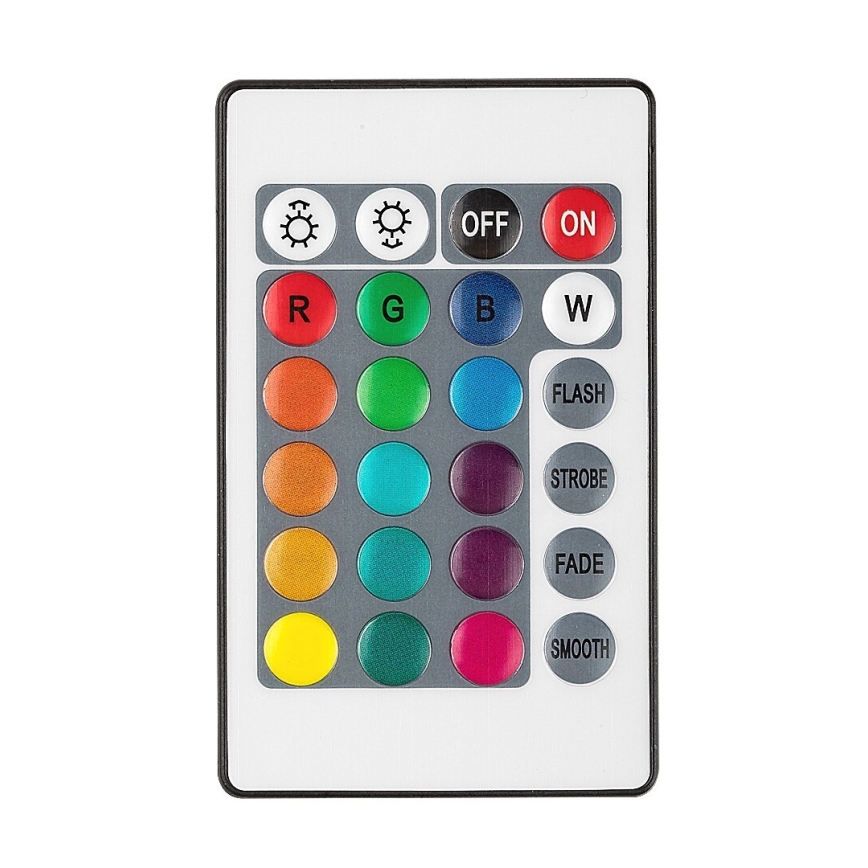 Rabalux - LED RGB Stmívatelná stolní lampa LED/3W/5V černá + dálkové ovládání