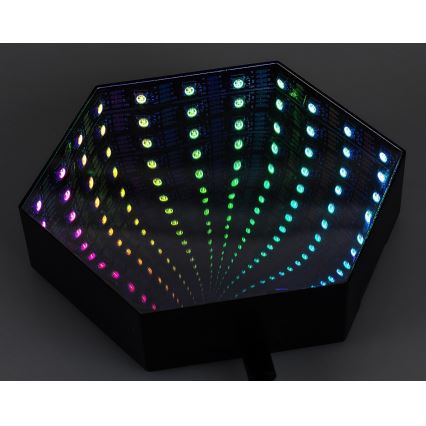 Rabalux - LED RGB Stmívatelná stolní lampa LED/1W/5V + dálkové ovládání