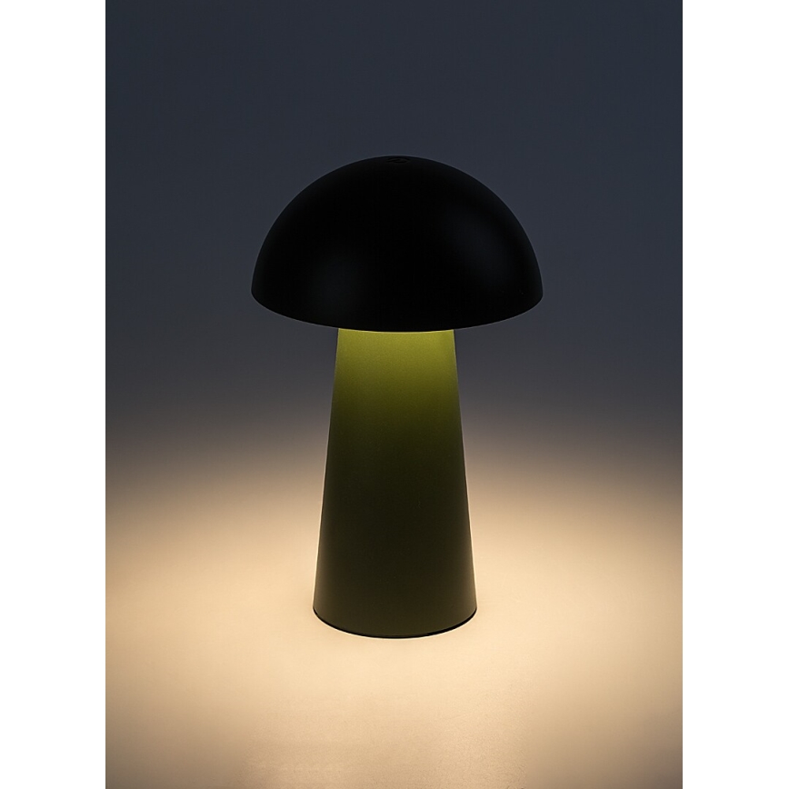 Rabalux - LED Stmívatelná dotyková nabíjecí venkovní lampa LED/1,5W/5V IP44 1200 mAh USB zelená