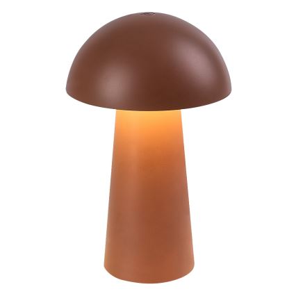 Rabalux - LED Stmívatelná dotyková nabíjecí venkovní lampa LED/1,5W/5V IP44 1200 mAh USB hnědá
