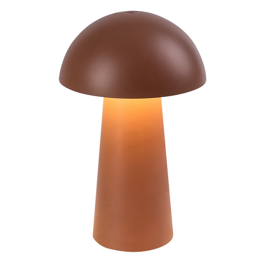 Rabalux - LED Stmívatelná dotyková nabíjecí venkovní lampa LED/1,5W/5V IP44 1200 mAh USB hnědá