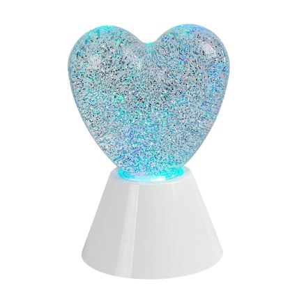 Rabalux - LED RGB Dekorační lampa LED/0,8W/3xAA srdce