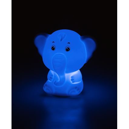 Rabalux - LED RGB Dotykové noční světlo LED/0,05W/1xCR2032 slon