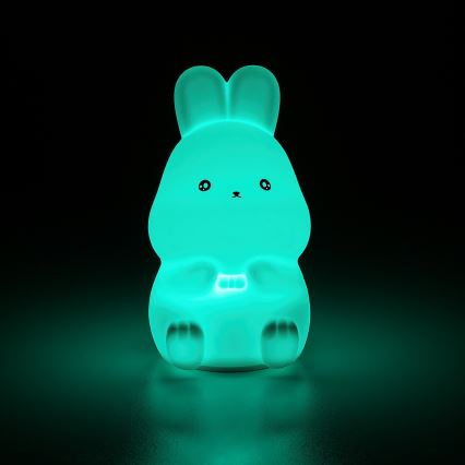 Rabalux - LED RGB Dotykové noční světlo LED/0,05W/1xCR2032 králík