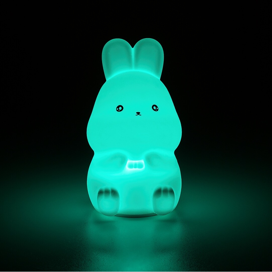 Rabalux - LED RGB Dotykové noční světlo LED/0,05W/1xCR2032 králík