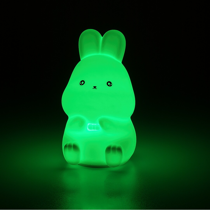 Rabalux - LED RGB Dotykové noční světlo LED/0,05W/1xCR2032 králík