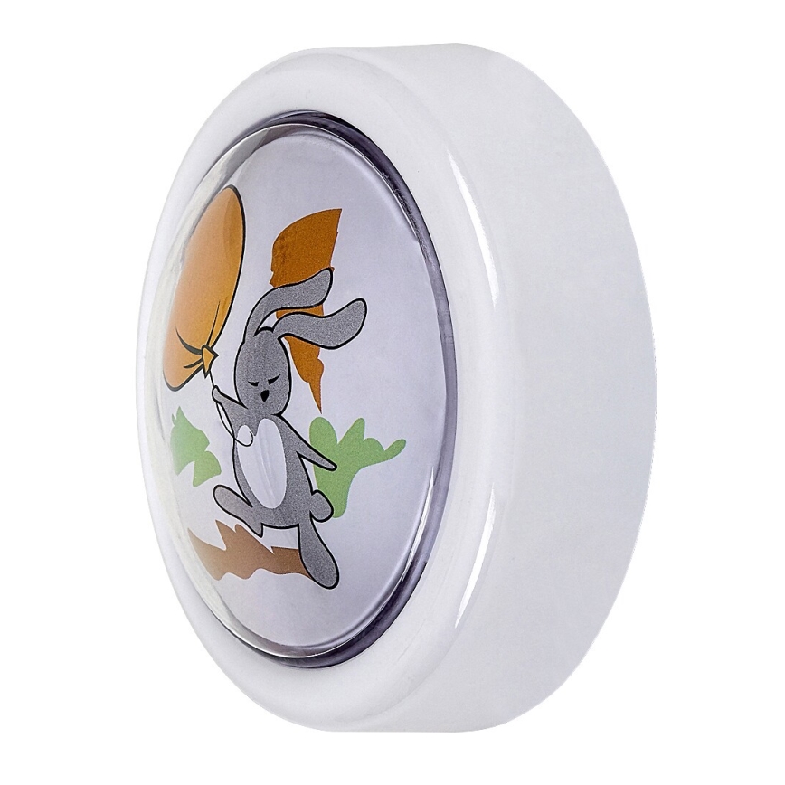 Rabalux - LED Dětské noční světlo LED/0,3W/2xAA 6000K