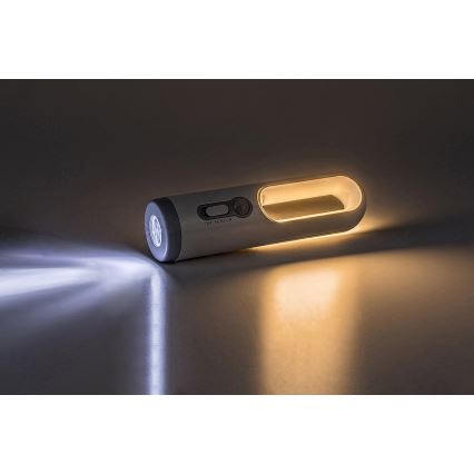 Rabalux - LED Přenosná nabíjecí lampa se senzorem LED/0,8W/3,7V 3000/7000K