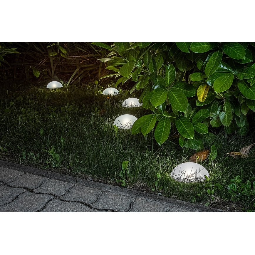 Rabalux - LED Solární svítidlo 5xLED/0,2W/1,2V IP44 600 mAh