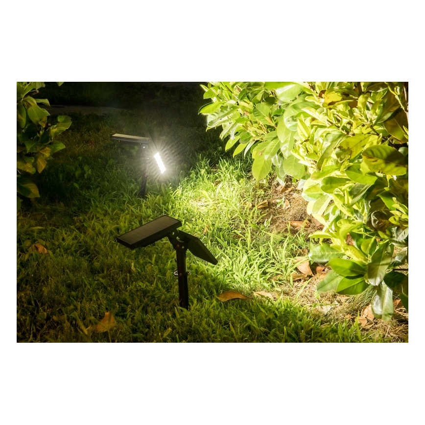 Rabalux - LED Solární reflektor se senzorem LED/9,6W/3,7V IP44 2000 mAh