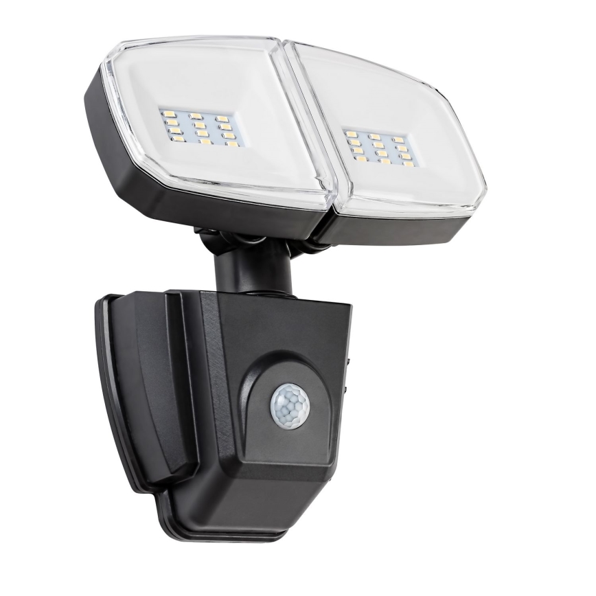 Rabalux - LED Solární reflektor se senzorem LED/12W/3,7V IP44