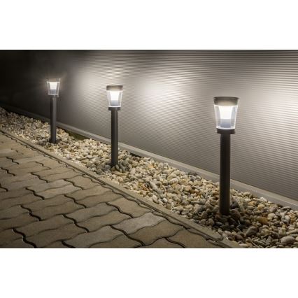 Rabalux - LED Solární lampa LED/3W/3,7V IP65 antracit 2000 mAh