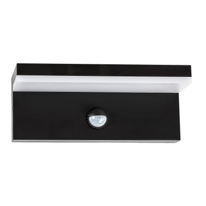Rabalux - LED Venkovní nástěnné svítidlo se senzorem LED/9W/230V 2700/4000/6500K IP54 černá