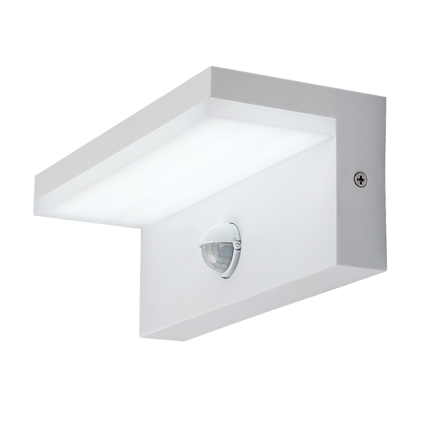 Rabalux - LED Venkovní nástěnné svítidlo se senzorem LED/9W/230V 2700/4000/6500K IP54 bílá