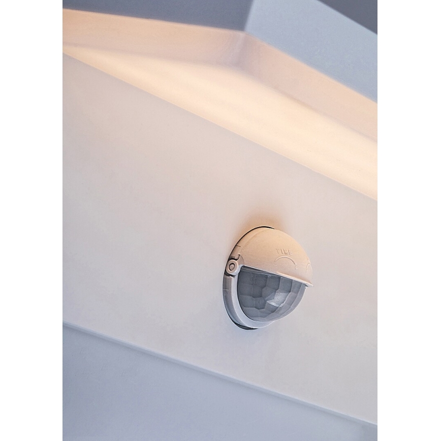 Rabalux - LED Venkovní nástěnné svítidlo se senzorem LED/9W/230V 2700/4000/6500K IP54 bílá