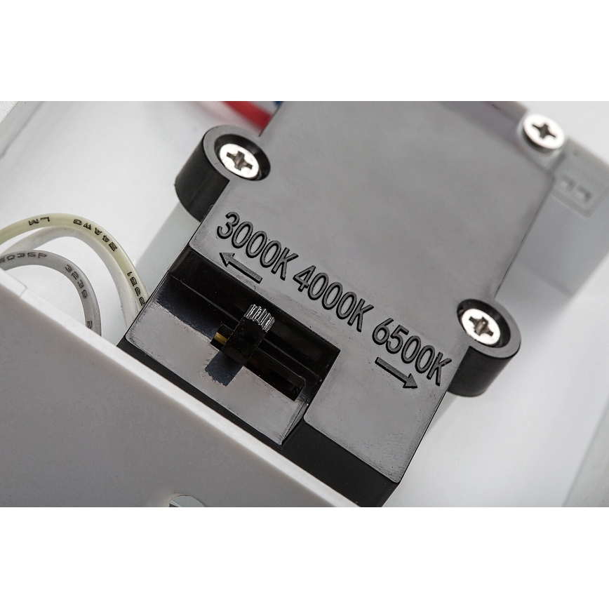 Rabalux - LED Venkovní nástěnné svítidlo se senzorem LED/9W/230V 2700/4000/6500K IP54 bílá