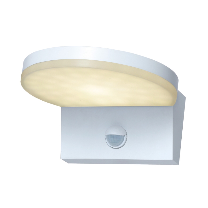 Rabalux - LED Venkovní nástěnné svítidlo se senzorem LED/9W/230V 2700/4000/6500K IP54 bílá