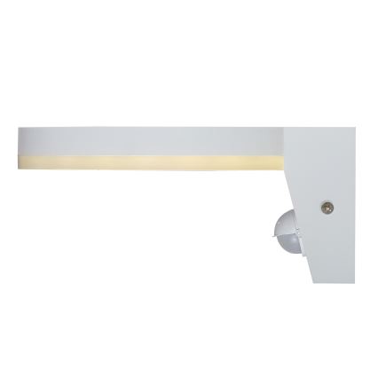 Rabalux - LED Venkovní nástěnné svítidlo se senzorem LED/9W/230V 2700/4000/6500K IP54 bílá