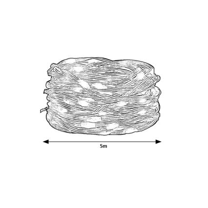 Rabalux - LED RGB Pásek LED/2,8W/5V 5m IP44 WiFi + dálkové ovládání