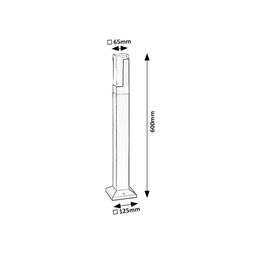 Rabalux - LED Venkovní lampa LED/7W/230V IP54