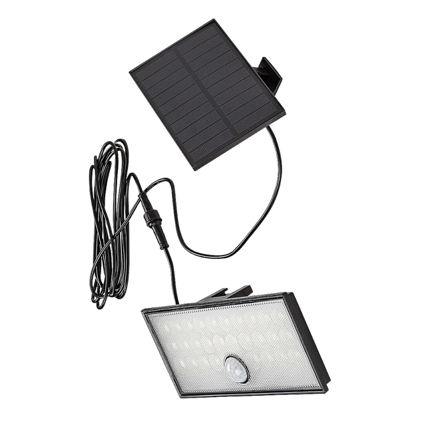 Rabalux - LED Solární reflektor se senzorem LED/8W/3,7V 1800mAh IP65 + dálkové ovládání