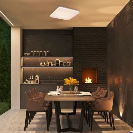 Rabalux - LED Koupelnové stropní svítidlo LED/36W/230V 3000/4000/6000K IP44