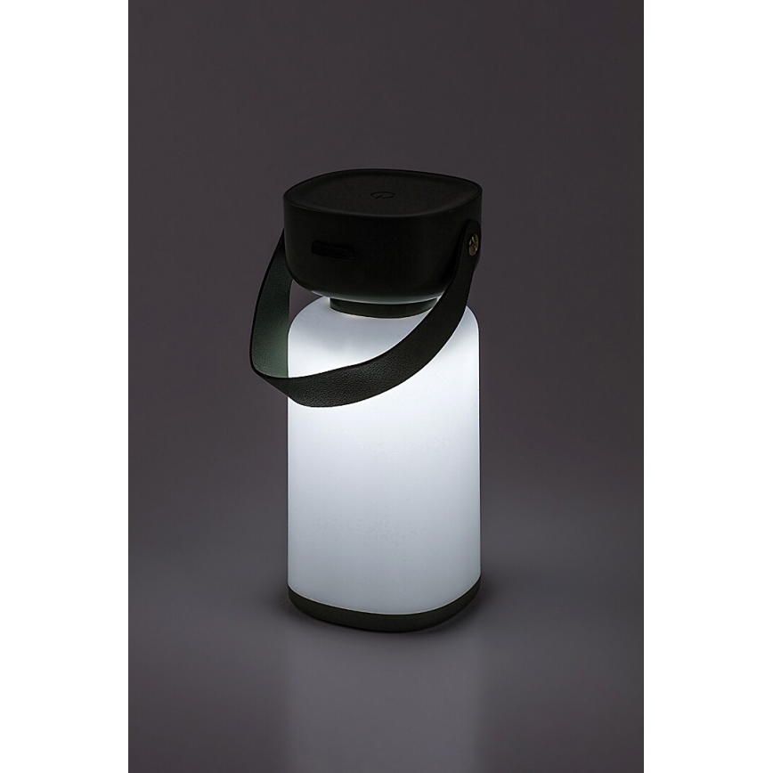 Rabalux - LED Venkovní stmívatelná dotyková nabíjecí stolní lampa LED/3W/5V IP44 zelená