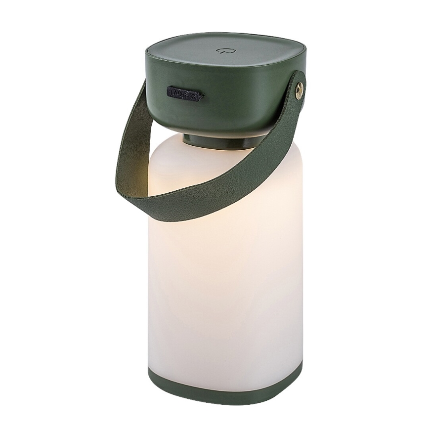 Rabalux - LED Venkovní stmívatelná dotyková nabíjecí stolní lampa LED/3W/5V IP44 zelená