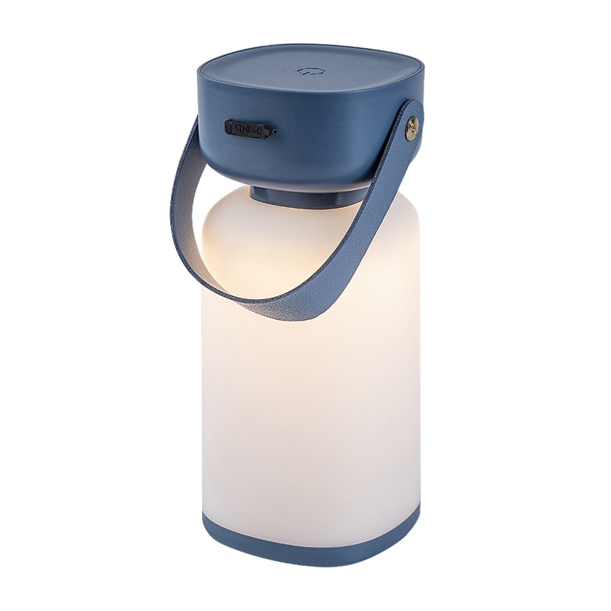 Rabalux - LED Venkovní stmívatelná dotyková nabíjecí stolní lampa LED/3W/5V IP44 modrá