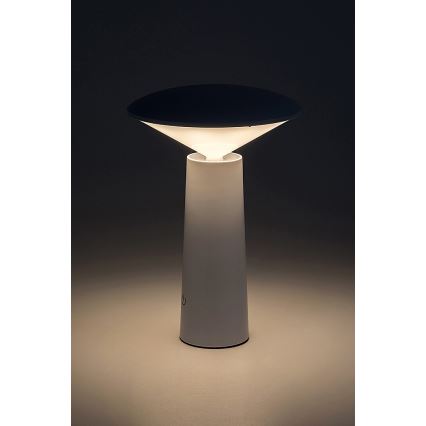 Rabalux - LED Stmívatelná nabíjecí dotyková stolní lampa POLPERRO LED/3W/3,7V 1200mAh bílá