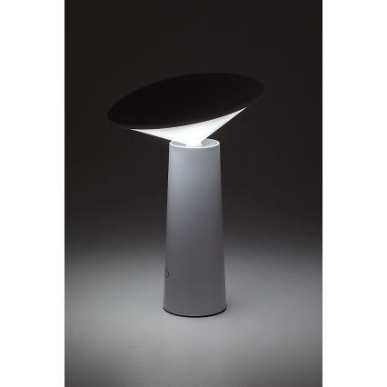 Rabalux - LED Stmívatelná nabíjecí dotyková stolní lampa POLPERRO LED/3W/3,7V 1200mAh bílá